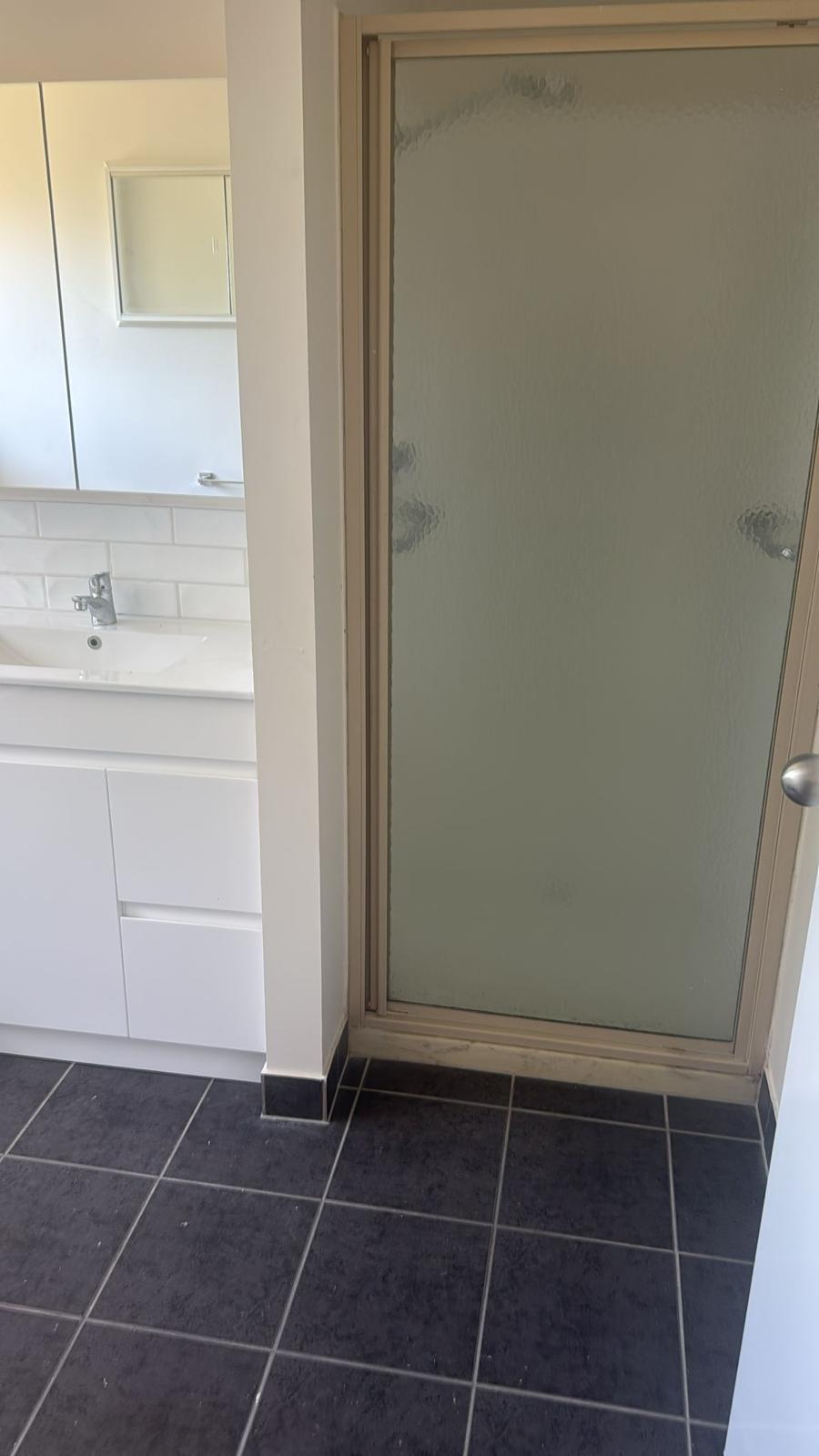 Renovated bathroom with bath